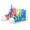 Kids' Wooden Shoe Lacing Toy