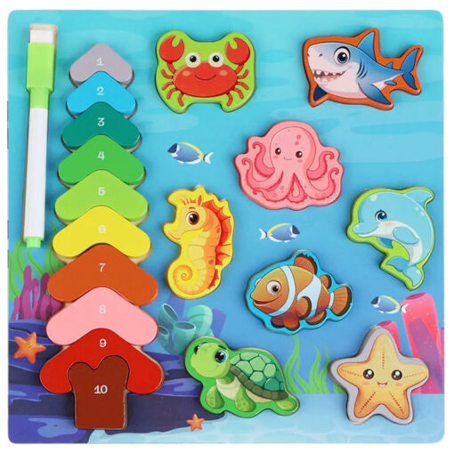 Children's Stackable Drawing Puzzle